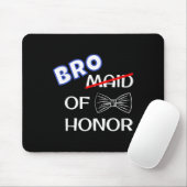 Funny Trauzeuge Wedching Matching Bachelor Party B Mousepad (Mit Mouse)