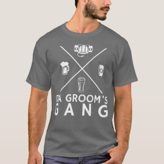 Funny Trauzeugen Bachelor Party Groove T-Shirt