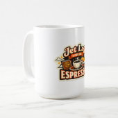  Funny Travel Coffee Lover Hat Kaffeetasse (Vorderseite Links)