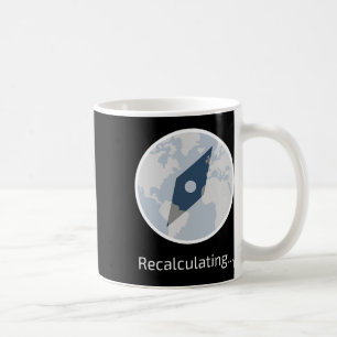 Funny Travel Icon für Wandern oder Camping Kaffeetasse