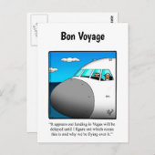 Funny Travel Spaß Postcard Postkarte (Vorne/Hinten)