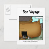 Funny Travel Spaß Postcard Postkarte (Vorne/Hinten)