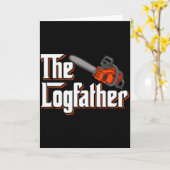 Funny Tree Care I Arborist Forest Chainsaw Karte (Gelbe Blume)