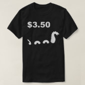 Funny Tree Fiddy Loch Ness Monster Drei Fünfzig T-Shirt (Design vorne)