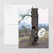 Funny Tree Foto Postcard Postkarte (Vorne/Hinten)