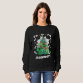 Funny Tree Rex Christmas Dinosaur Fa Ra Rawr Xm Sweatshirt (Vorne ganz)