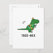 Funny Tree-Rex Weihnachten (Vorne/Hinten)