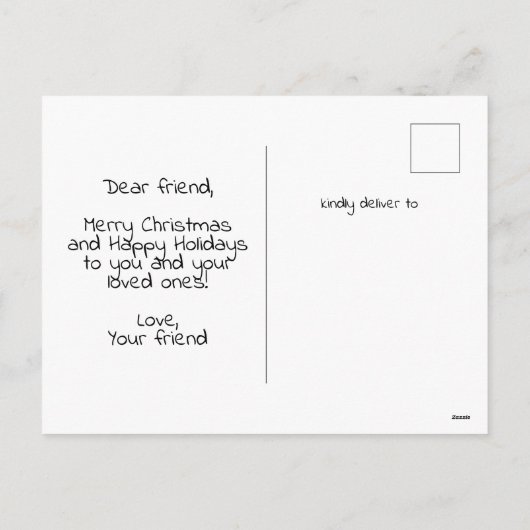 Funny Tree-Rex Weihnachten (Rückseite)