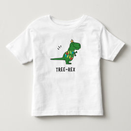 Funny Tree-Rex Weihnachts-T - Shirt