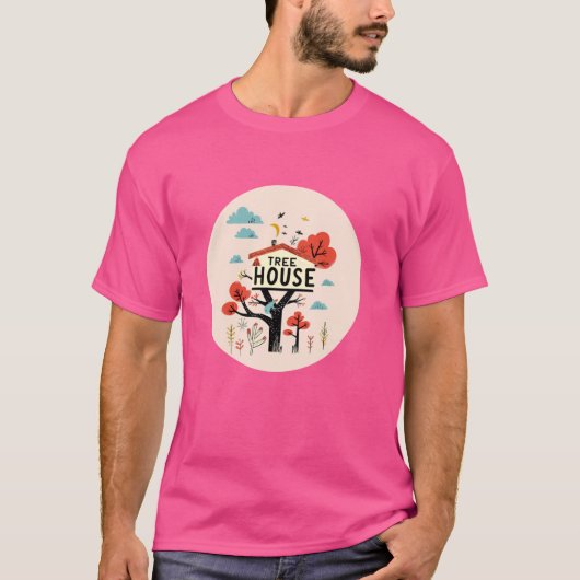 Funny Treehouse T-Shirt (Vorderseite)