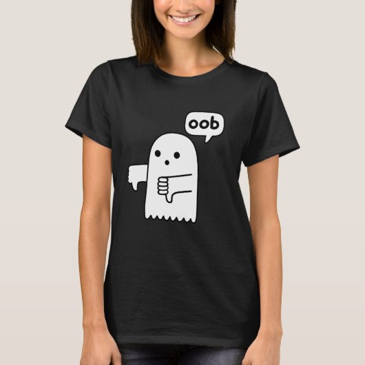 Funny treibt den Geist herunter und wirbelt an, we T-Shirt (Vorderseite)