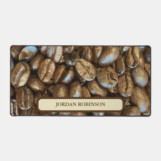 Funny Trendffee Boans I Liebe Coffee Desk Mat Schreibtischunterlage (Vorderseite)