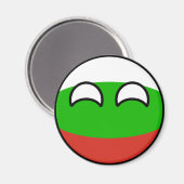 Funny Trending Geeky Bulgarien Landball Magnet (Vorderseite/Rückseite)
