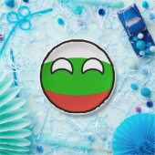 Funny Trending Geeky Bulgarien Landball Pappteller (Party)