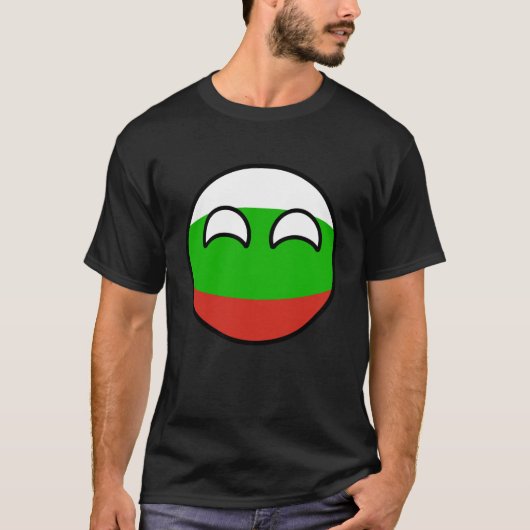 Funny Trending Geeky Bulgarien Landball T-Shirt (Vorderseite)