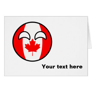 Funny Trending Geeky Canada Countryball