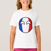 Funny Trending Geeky Frankreich Landball T-Shirt (Vorderseite)