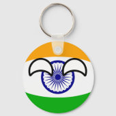 Funny Trending Geeky India Countryball Schlüsselanhänger (Vorderseite)