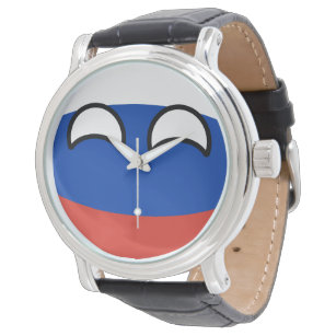 Funny Trending Geeky Russland Landball Armbanduhr