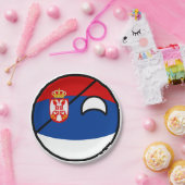 Funny Trending Geeky Serbien Landschaft Pappteller (Party)