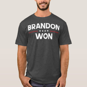 Funny Trendy Brandon Won Tee für Damen und Herren