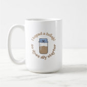 Funny Trendy Sourdough Starter Brot Baker Kaffeetasse (Links)