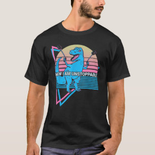 Funny Trex T Rex Dinosaur Retro Jetzt bin ich Unst T-Shirt