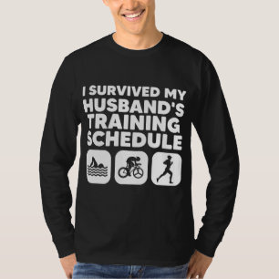 Funny Triathlon Art for Men Triathlete T-Shirt