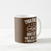 Funny Triathlon Design Männer Frauen Triathleten s Kaffeetasse (VorderseiteRechts)