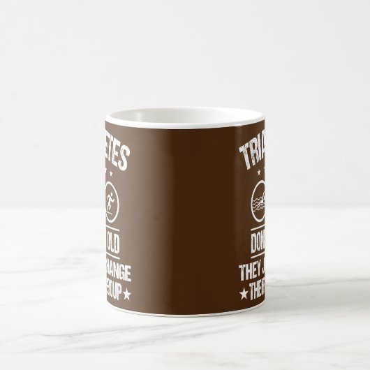 Funny Triathlon Design Männer Frauen Triathleten s Kaffeetasse (Mittel)