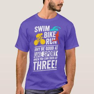 Funny Triathlon Triathlete Geschenk T-Shirt