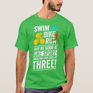 Funny Triathlon Triathlete Geschenk T-Shirt