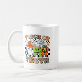 Funny Trick oder Zähne Halloween Zahnarzt oder Kaffeetasse (Links)