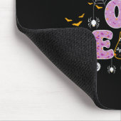 Funny Trick or Teach Halloween Lehrer Mousepad (Ecke)