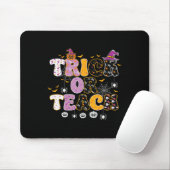 Funny Trick or Teach Halloween Lehrer Mousepad (Mit Mouse)