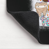 Funny Trick or zeth Dental Istant Dentist Hallowe Mousepad (Ecke)