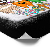 Funny Trick or zeth Dental Istant Dentist Hallowe Poster (Ecke)