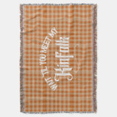 Funny trifft Kinfolk Rustikales Land Decke (Vorderseite Vertikal)