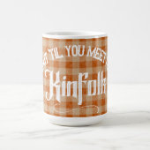 Funny trifft Kinfolk Rustikales Land Kaffeetasse (Mittel)