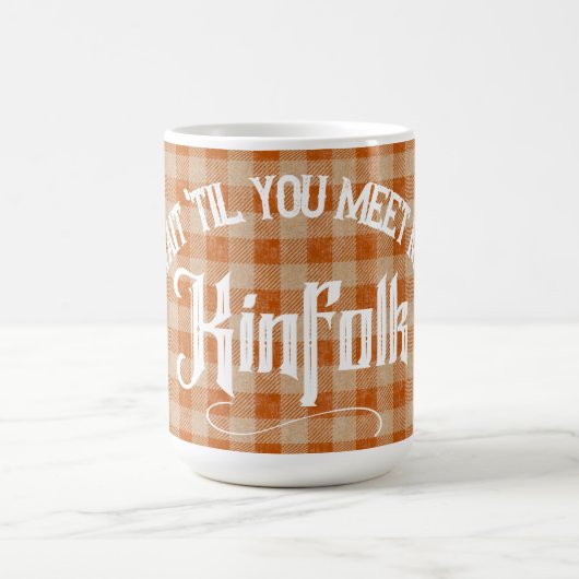 Funny trifft Kinfolk Rustikales Land Kaffeetasse (Mittel)