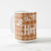 Funny trifft Kinfolk Rustikales Land Kaffeetasse (Vorderseite Links)