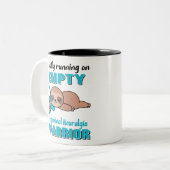 Funny Trigeminal Neuralgie Sensibilisierungsgesche Zweifarbige Tasse (Vorderseite Links)
