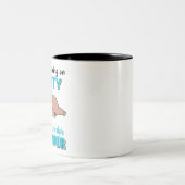 Funny Trigeminal Neuralgie Sensibilisierungsgesche Zweifarbige Tasse (Mittel)