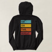 Funny Trigonometrie Design | Math Student Gift Hoodie (Design Rückseite)