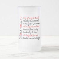 Funny Trini Beschreibung 3 Mattierte Tasse