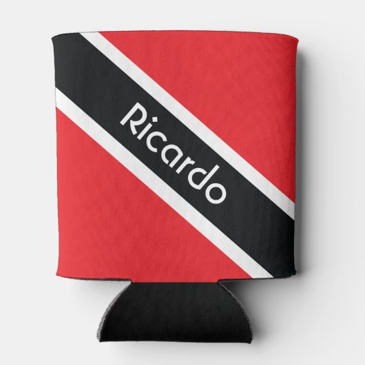 Funny Trini Description on Black Dosenkühler (Rückseite)