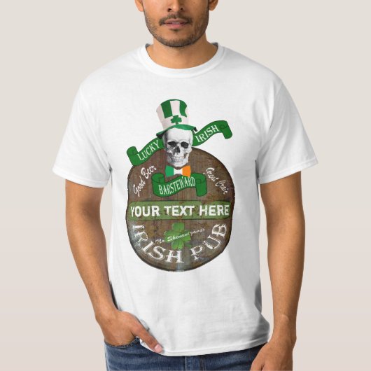 Funny Trinkteam St Patricks T-Shirt (Vorderseite)