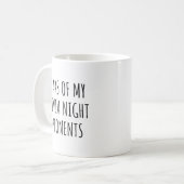 Funny Trivia Gegner Kaffeetasse (Vorderseite Links)