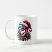 Funny Trocal Nk Flamingo Weihnachten im Juli Hawai Kaffeetasse (Links)