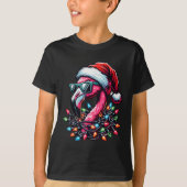 Funny Trocal Nk Flamingo Weihnachten im Juli Hawai T-Shirt (Vorderseite)